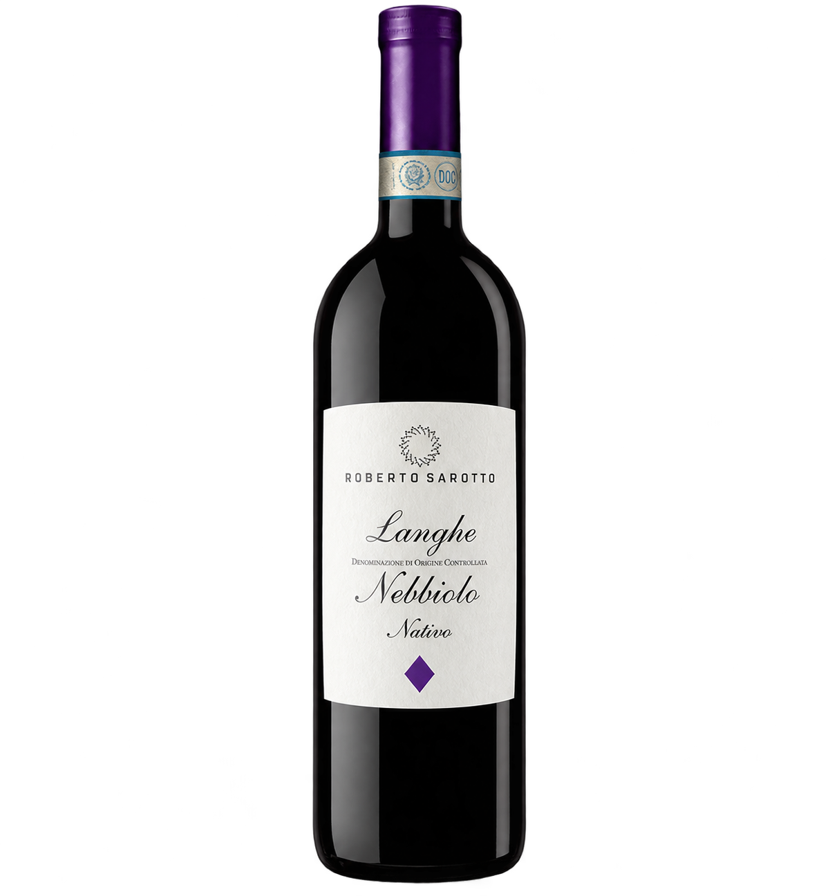 Roberto Sarotto Langhe Nebbiolo — full bottle reference